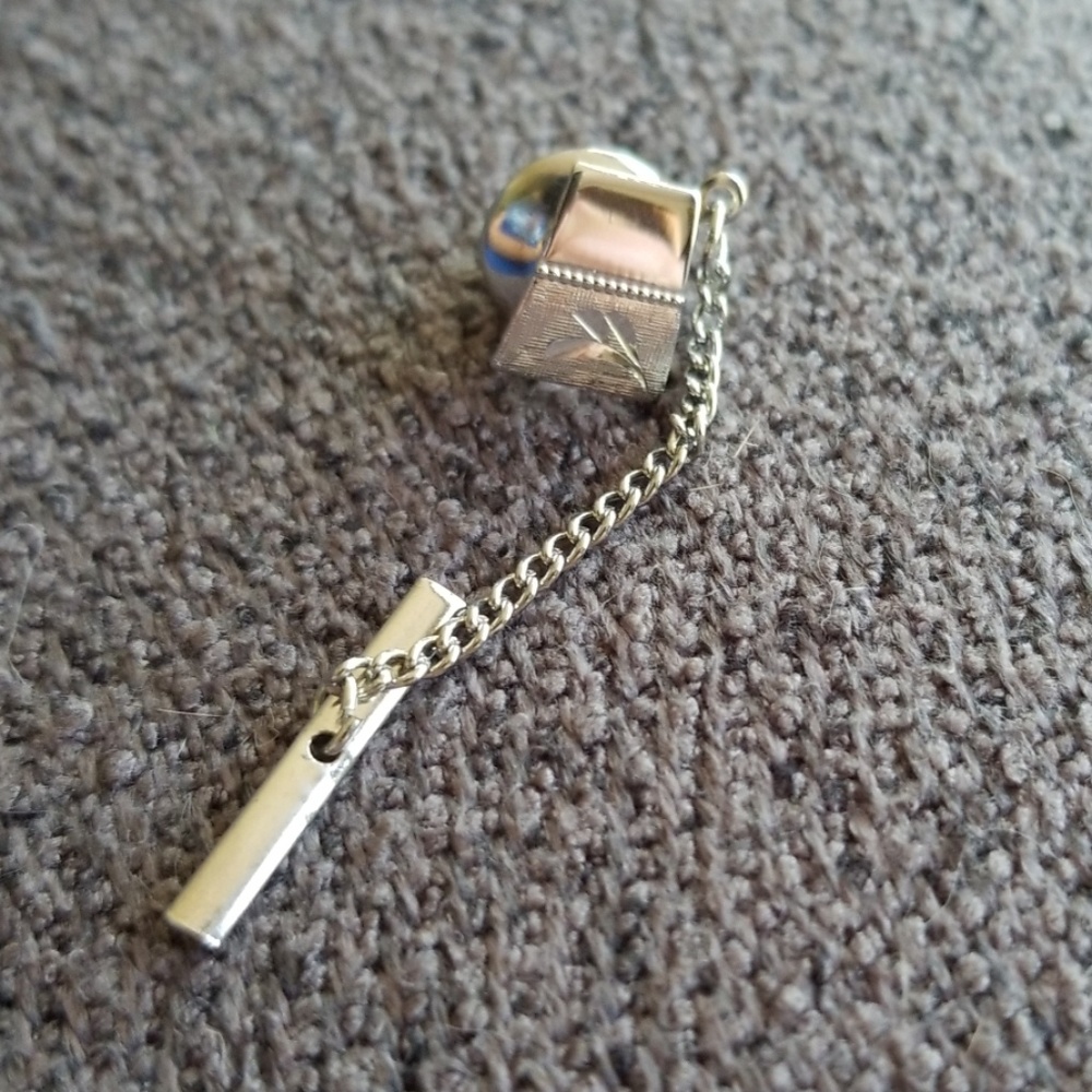 Sterling tie tack